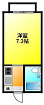 カーサ布橋 1C ｜ 静岡県浜松市中央区布橋３丁目（賃貸マンション1K・1階・18.00㎡） その2