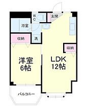 野中第3マンション 306 ｜ 静岡県浜松市中央区植松町（賃貸マンション1LDK・3階・34.78㎡） その2