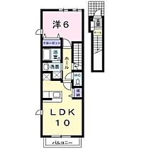 プリエール 210 ｜ 静岡県浜松市中央区富塚町（賃貸アパート1LDK・2階・42.37㎡） その2