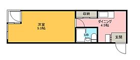 シャトレ富塚 B106 ｜ 静岡県浜松市中央区富塚町（賃貸アパート1DK・2階・28.02㎡） その2