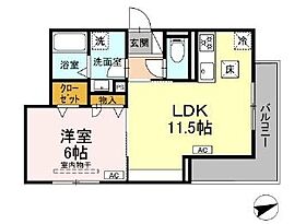 D-Hills中条 105 ｜ 静岡県浜松市浜名区中条（賃貸アパート1LDK・1階・40.74㎡） その2