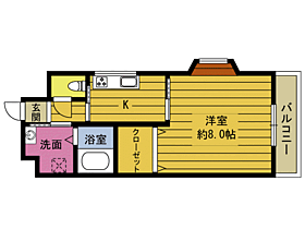 サニーサイド21 404 ｜ 大分県別府市亀川浜田町（賃貸マンション1K・4階・29.62㎡） その2