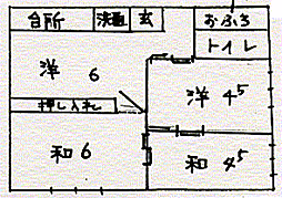 🉐敷金礼金0円！🉐コーポ中