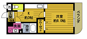 ウエストコート中ノ原II 303 ｜ 大分県杵築市大字南杵築（賃貸マンション1K・3階・28.08㎡） その2