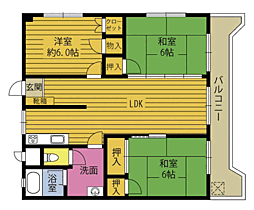 間取図画像 3LDK