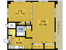 🉐敷金礼金0円！🉐ロッヂ宮法師　Ｅ棟
