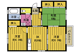 コンフォ−ト北Ｂ 2階/201
