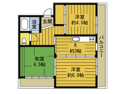 アベコーポ 1階/1-B
