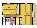 eruha津留4階5.5万円