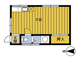 有田アパート 2階/204