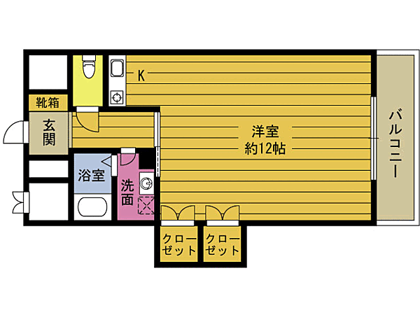 菊家総本店ビル 403｜大分県大分市府内町１丁目(賃貸マンション1R・4階・39.60㎡)の写真 その2