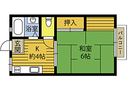 🉐敷金礼金0円！🉐カギオノハイツ