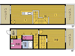 REGINA中島 4階/404
