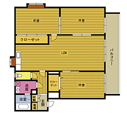パティオK 2階/202