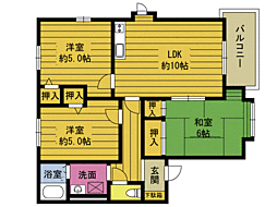 🉐敷金礼金0円！🉐メゾン中島Ｂ
