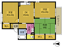 🉐敷金礼金0円！🉐グリーンハイツ東ノ平Ａ