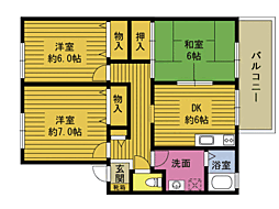 ハウスオーキッドC 2階/203