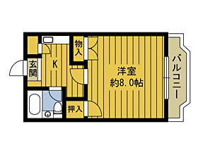 カレッジハウス21 103 ｜ 大分県大分市大字旦野原（賃貸マンション1K・1階・24.70㎡） その2