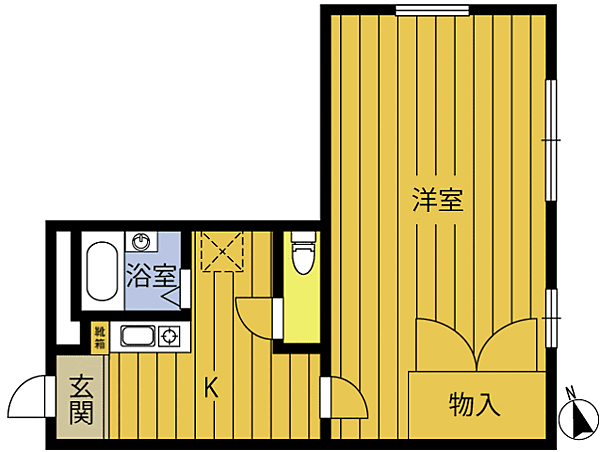 レガーロ田尻 101｜大分県大分市大字田尻(賃貸アパート1K・1階・23.18㎡)の写真 その2