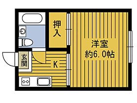 ボスコ美し野Ｂ 32 ｜ 大分県大分市大字旦野原（賃貸マンション1R・2階・18.36㎡） その2