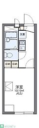 レオパレス鶴巻 1Kの間取図画像