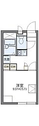 レオパレスネイティブ 1Kの間取図画像