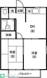 ピアヒロオ 2DKの間取図画像