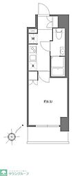 エヌステージ秦野駅前 1Kの間取図画像