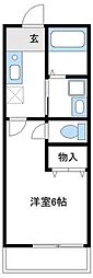 間取図画像 1K