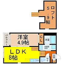 愛知県名古屋市守山区更屋敷（賃貸アパート1LDK・1階・31.45㎡） その2