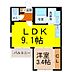 間取り：間取図　LDK9.1帖　洋室3.4帖