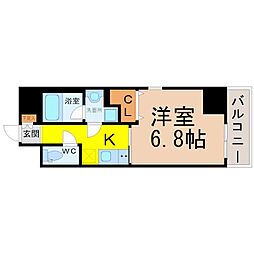 間取図画像 1K