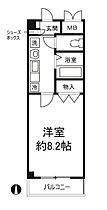 聖和マンション弐番館  ｜ 大阪府藤井寺市岡１丁目（賃貸マンション1K・4階・25.55㎡） その2