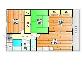 サントルドゥヴィラージュ  ｜ 大阪府富田林市寿町２丁目（賃貸マンション3LDK・3階・61.30㎡） その2