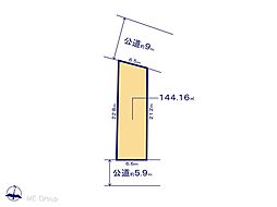 流山市西平井1丁目　8期　土地　全2区画