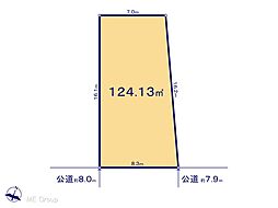 松戸市小金原7丁目　土地　全2区画