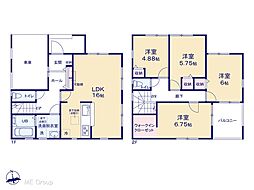 松戸市五香3丁目　新築一戸建て 全1棟