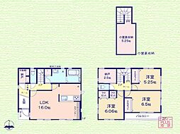 越谷市相模町4丁目　新築一戸建て　全1棟