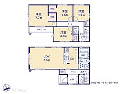 ふじみ野市元福岡2丁目2期　新築一戸建て　全2棟