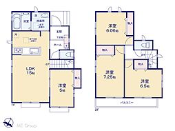 上尾市向山1丁目　第9　新築一戸建て　全8棟