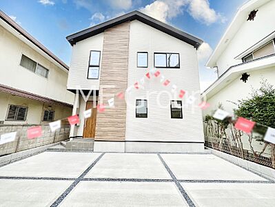 外観：洗練された外観、上質な住空間が広がる室内は永く安心して過ごせる住居です。 