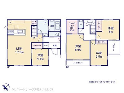 間取り：図面と異なる場合は現況を優先