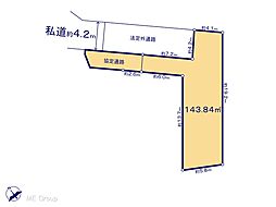 志木市上宗岡1丁目　土地　全3区画