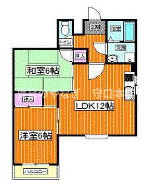 コーポ大東 201｜大阪府守口市大久保町1丁目(賃貸マンション2LDK・2階・53.00㎡)の写真 その2