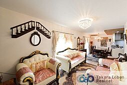 葛飾区東水元6丁目　中古戸建 3LDKのリビング/ダイニング