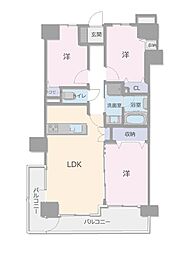 メイツ戸田公園 3LDKの間取図画像