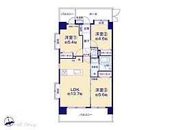間取図画像 3LDK