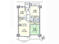 ザ・ステイツ志木アーバンヒルズ 3LDKの間取図画像