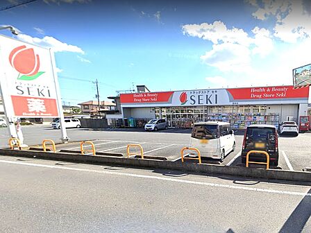 ドラッグストア 550m ドラッグストアセキ 蓮田店