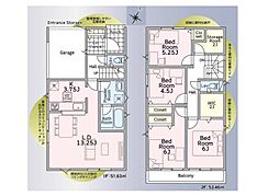 さいたま市南区大谷口 第24 新築一戸建て 全3棟